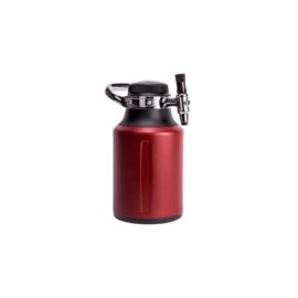 GrowlerWerks uKeg GO Pressurized Growler – 64 oz. – Rojo